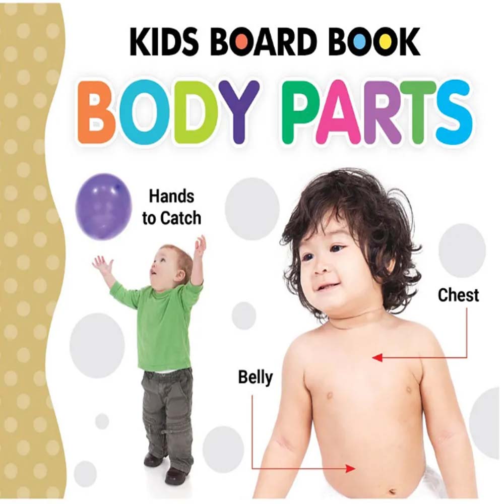 Buy Kids Board Book Body Parts | Yallatoys.com