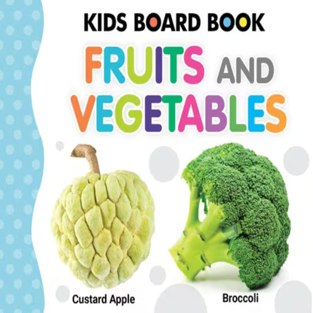 Buy Kids Board Book Fruits And Vegetables | Yallatoys.com