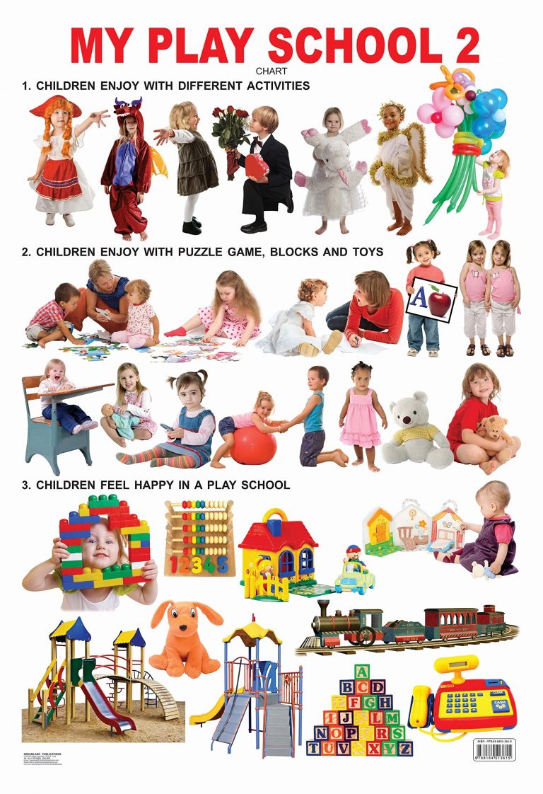 Buy Eductional Chart My Play School 2 | Yallatoys.com
