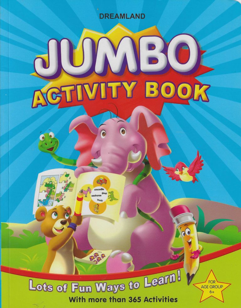 Buy Jumbo Activity Book | Yallatoys.com