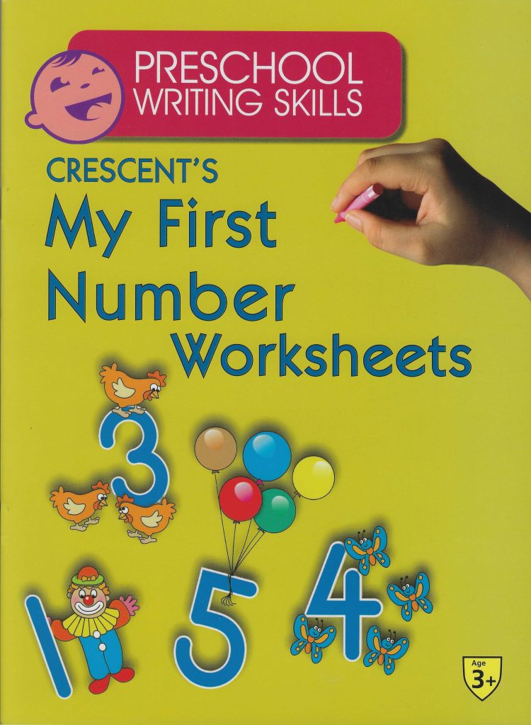 Buy Preschool Writing Skills Crescents My First Number | Yallatoys.com