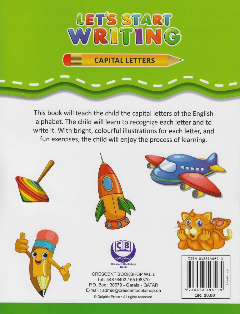 Buy Let'S Start Writing Capital Letters | Yallatoys.com