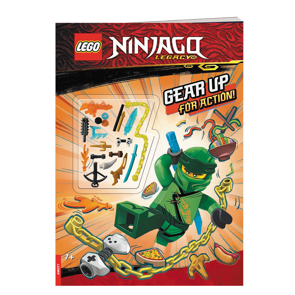 Buy Lego Ninjago Gear Up For Action Activity Book Inc Toy | Yallatoys.com