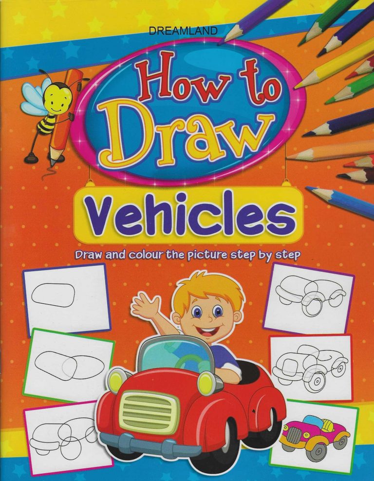 Buy How To Draw Vehicles | Yallatoys.com