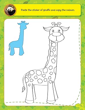 Buy Sticker Activity Book Jungle Animals | Yallatoys.com