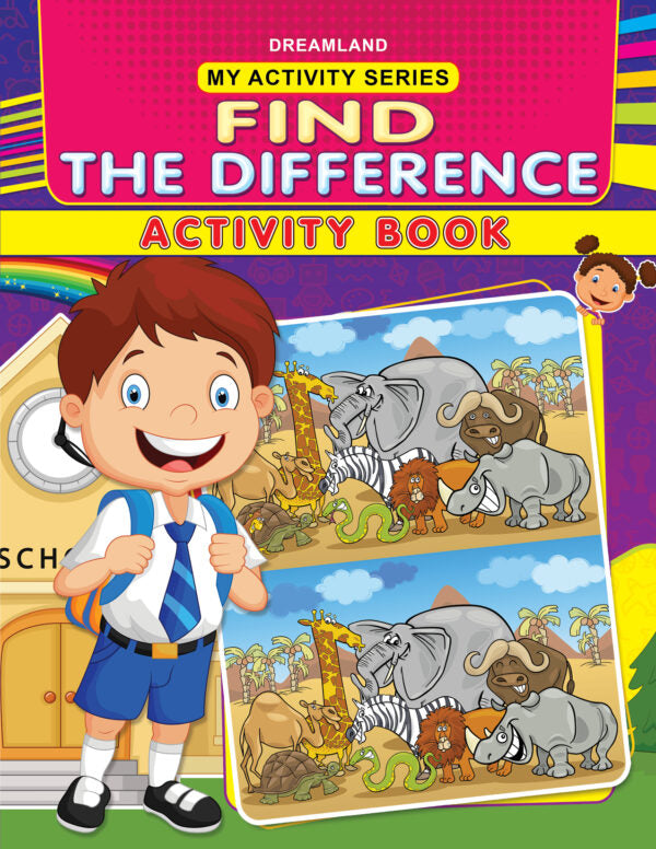 Buy Find the Difference Activity Book | Yallatoys.com