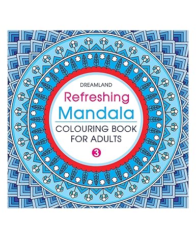 Buy Refreshing Mandala Colouring Book For Adult | Yallatoys.com