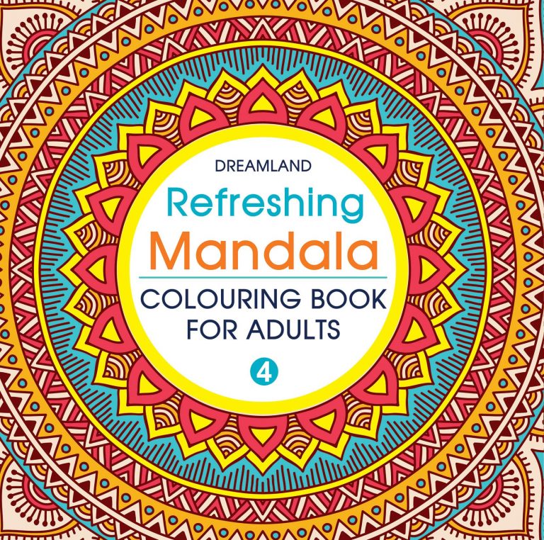 Buy Refreshing Mandala Colouring Book For Adult | Yallatoys.com