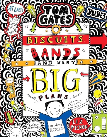 Buy Tom Gates Biscuit Bands And Very Big Plans | Yallatoys.com