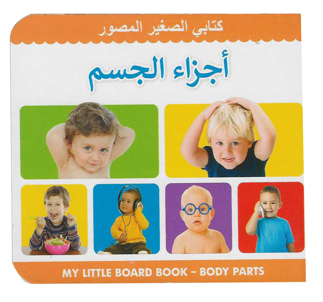 Buy My Little Board Book Body Parts Arabic | Yallatoys.com