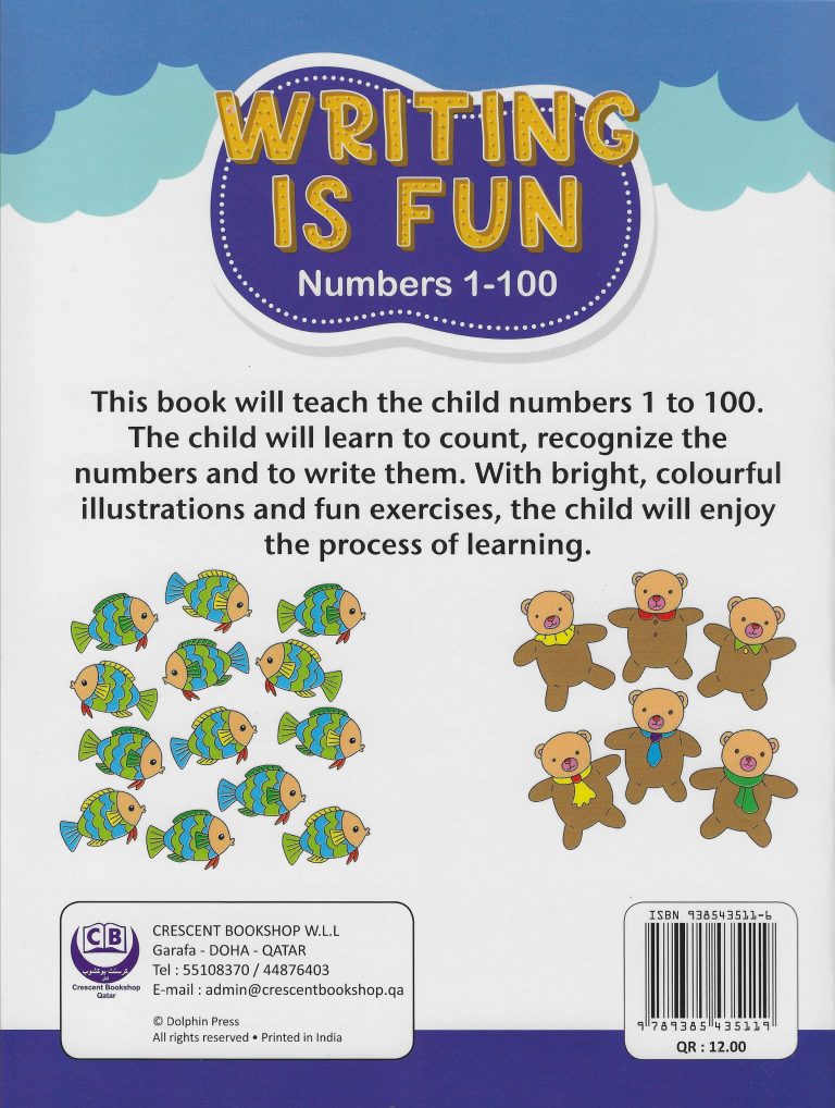 Buy Writing Is Fun Numbers 1 to 100 | Yallatoys.com