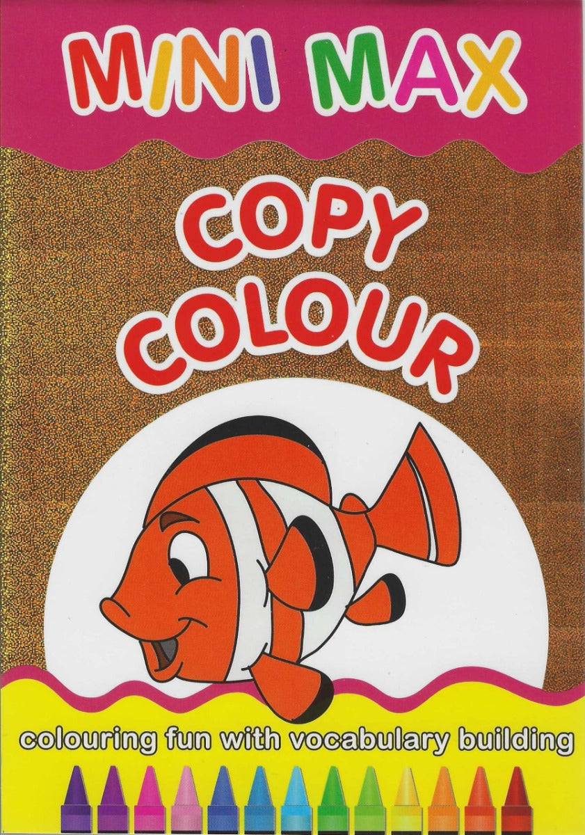 Buy Mini Max Copy Colour Fish With Vocabulary Building | Yallatoys.com