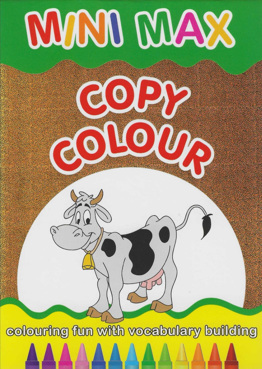 Buy Mini Max Copy Colour Cow With Vocabulary Building | Yallatoys.com