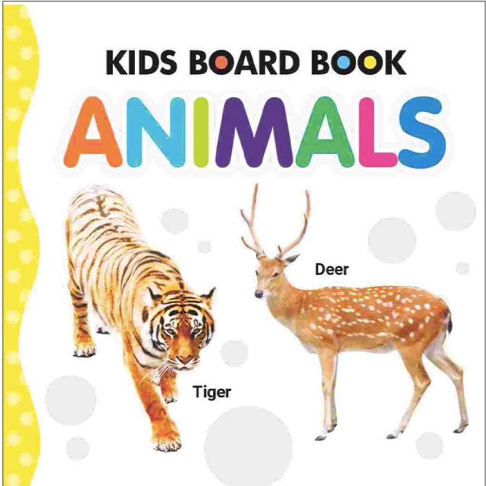 Buy Kids Board Book Animals | Yallatoys.com