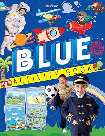 Buy Blue Activity Book | Yallatoys.com