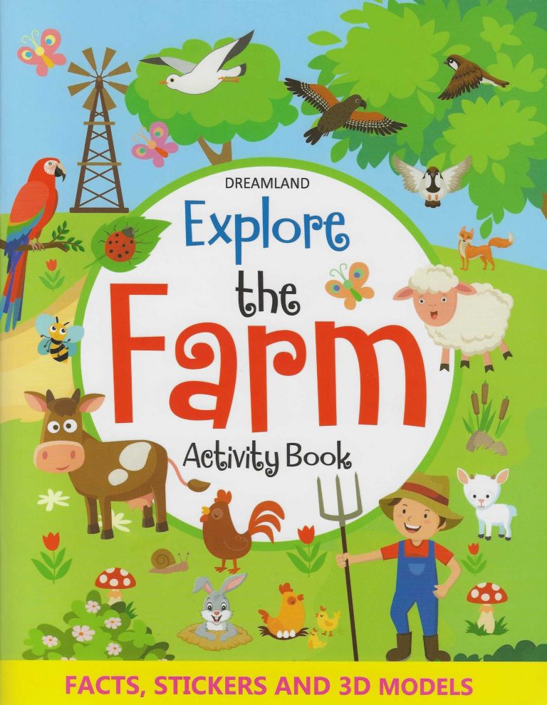 Buy Explore The Farm Activity Book | Yallatoys.com