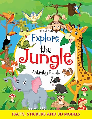 Buy Explore The Jungle Activity Book | Yallatoys.com