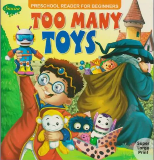 Buy Preschool Readers Too Many Toys | Yallatoys.com