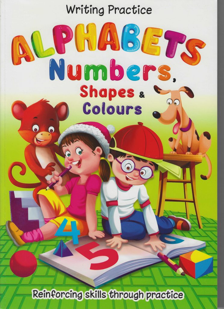 Buy Writing Practice Alphabets Numbers, Shapes & Colour | Yallatoys.com
