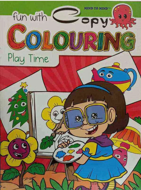 Buy Fun With Copy Colouiring Play Time | Yallatoys.com