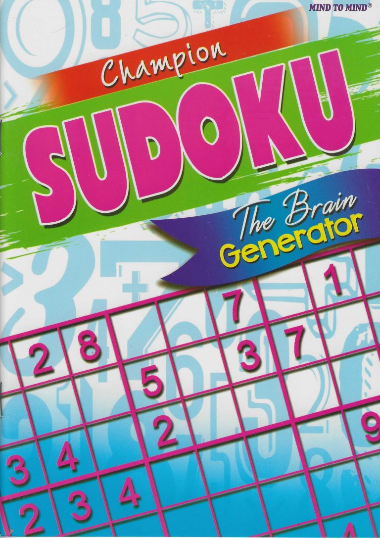Buy Sudoku The Brain Generator Champion | Yallatoys.com
