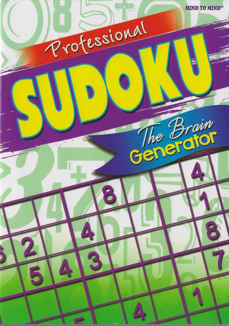 Buy Sudoku The Brain Generator Professional | Yallatoys.com