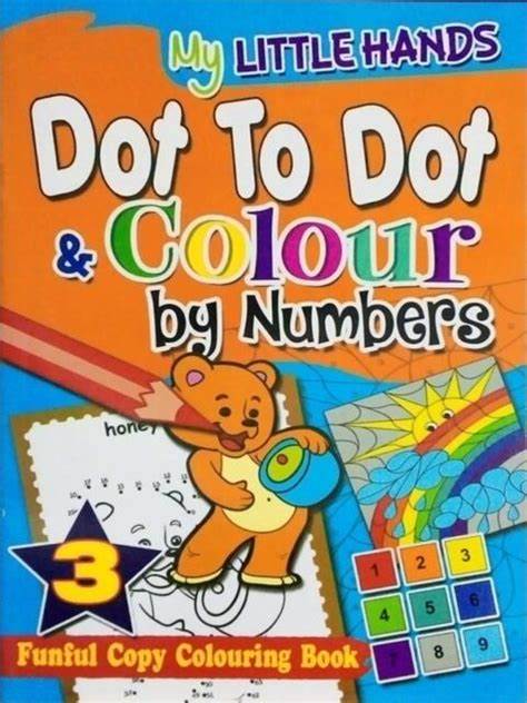 Buy My Little Hands Dot To Dot & Colour By Numberfun | Yallatoys.com