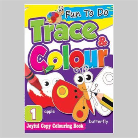 Buy Fun To Do Trace & Colour Joyful Copy Colouring B | Yallatoys.com