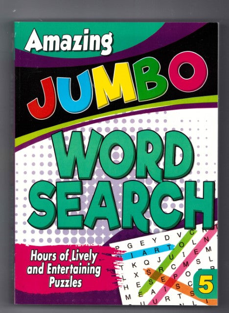 Buy Amazing Jumbo Word Search Book 5 | Yallatoys.com