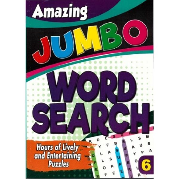 Buy Amazing Jumbo Word Search Book 6 | Yallatoys.com