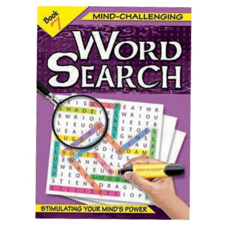 Buy Mind Challenging Word Search Book 7 | Yallatoys.com