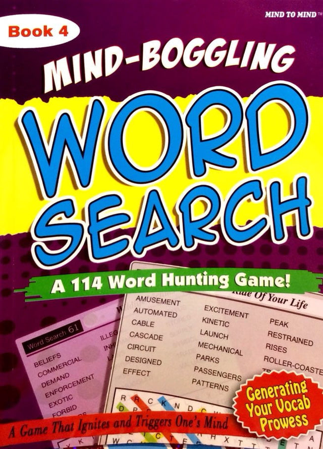 Buy Mind Boggling Word Search Book 4 | Yallatoys.com