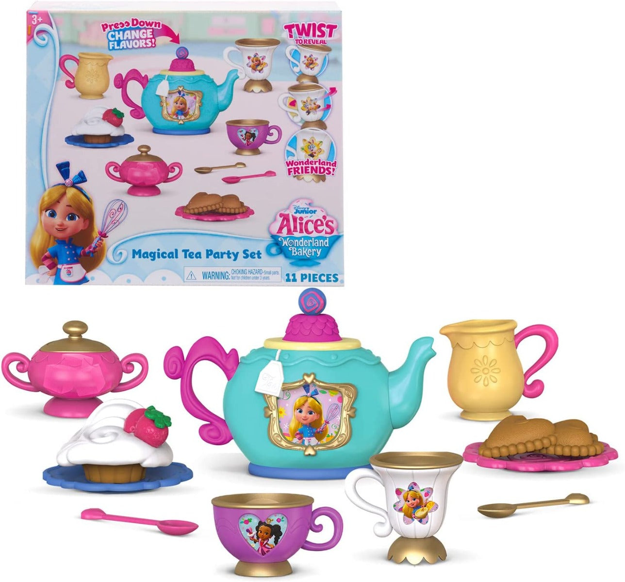 Buy Alice’s Wonderland Bakery Tea Party Kids Tea Set | Yallatoys.com