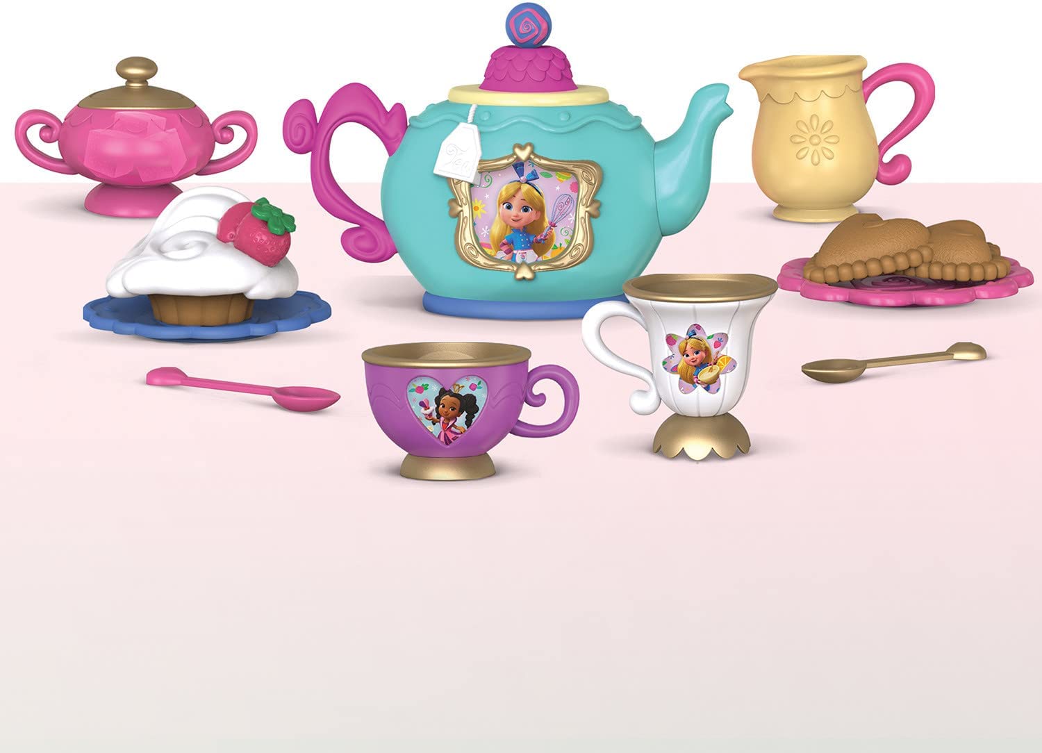 Buy Alice’s Wonderland Bakery Tea Party Kids Tea Set | Yallatoys.com