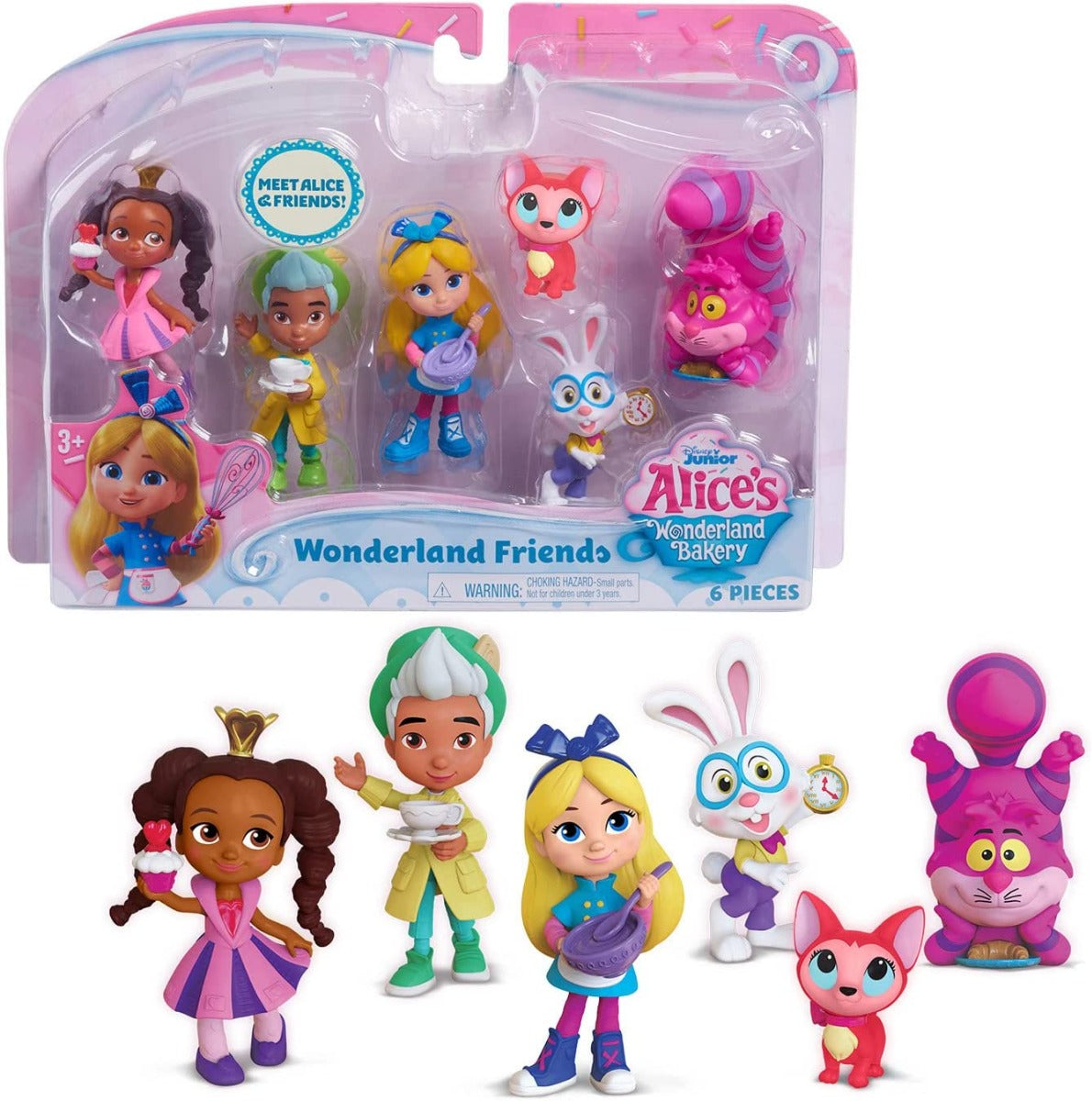 Buy Alice’s Wonderland Bakery Friends 3inch Figure Set of 6 | Yallatoys.com