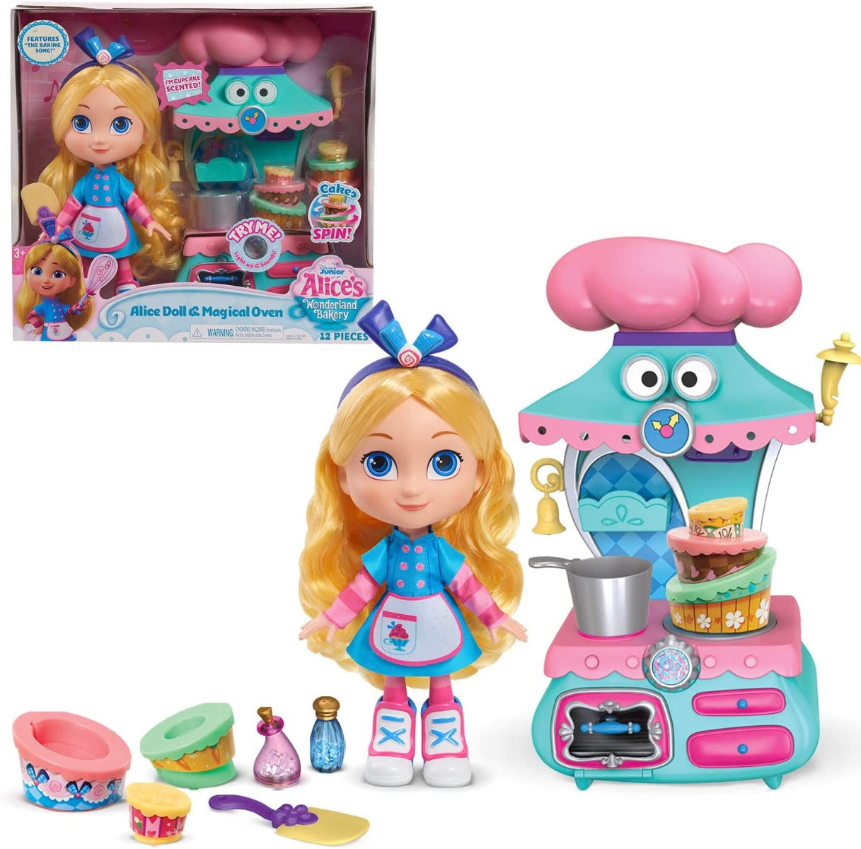 Buy Alice’s Wonderland Bakery 10inch Alice Doll with Magical Oven Playset | Yallatoys.com