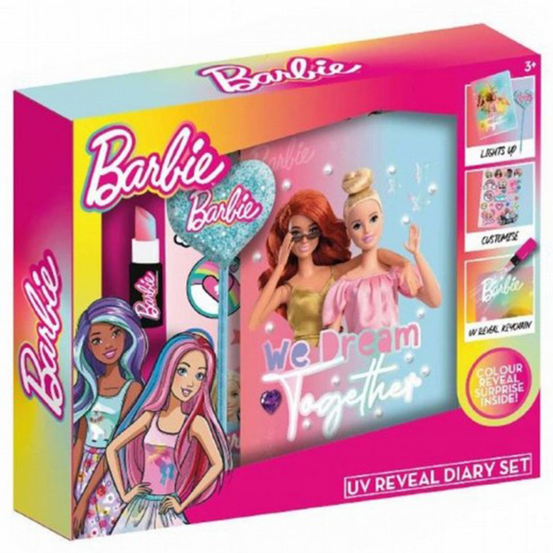 Buy Barbie Colour Reveal UV Reveal Diary Set | Yallatoys.com
