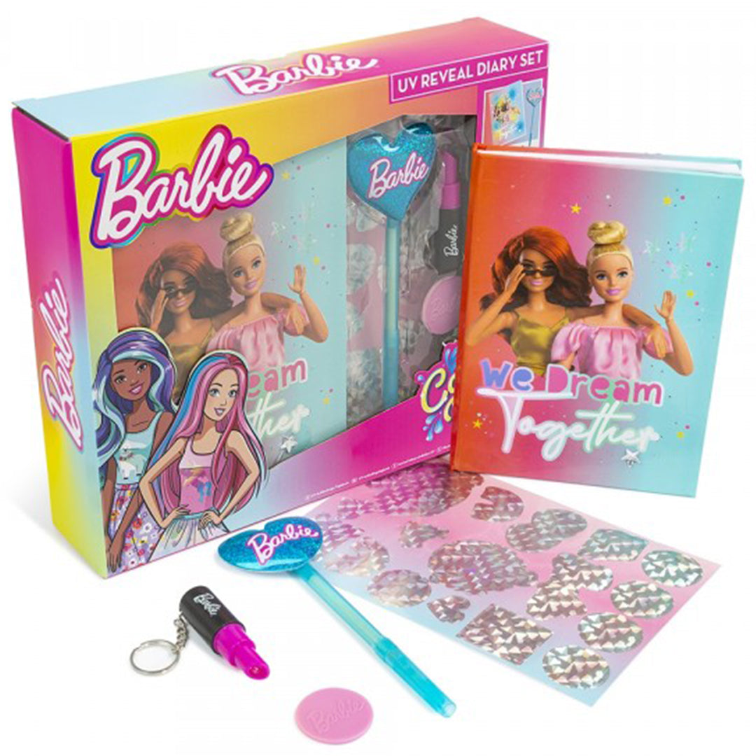 Buy Barbie Colour Reveal UV Reveal Diary Set | Yallatoys.com