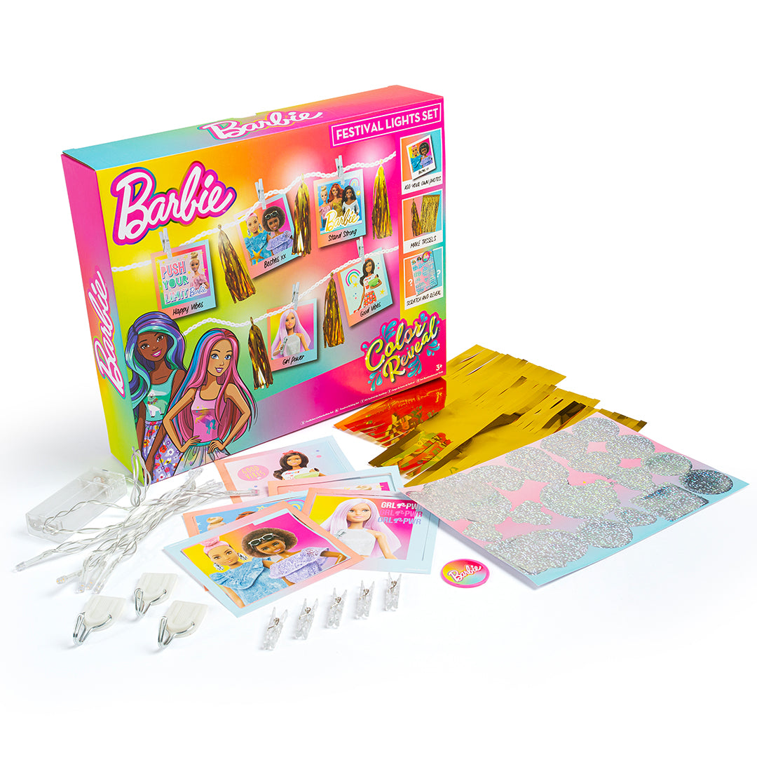 Buy Barbie Colour Reveal Festival Lights Set | Yallatoys.com
