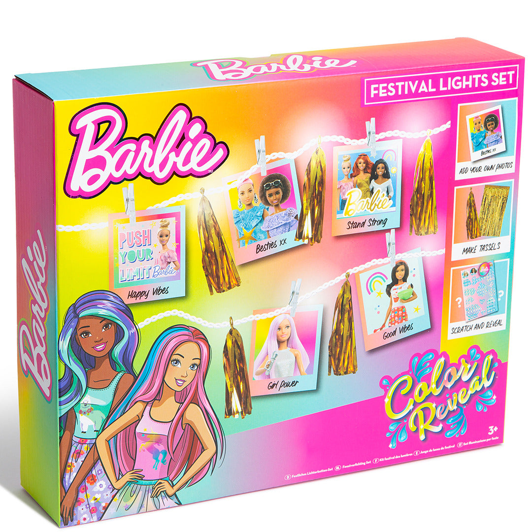 Buy Barbie Colour Reveal Festival Lights Set | Yallatoys.com