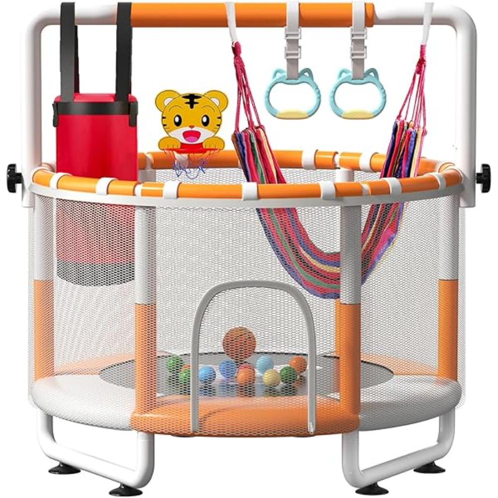 Buy Dolphin Trampoline For Kids with U Leg 4.6Ft | Yallatoys.com