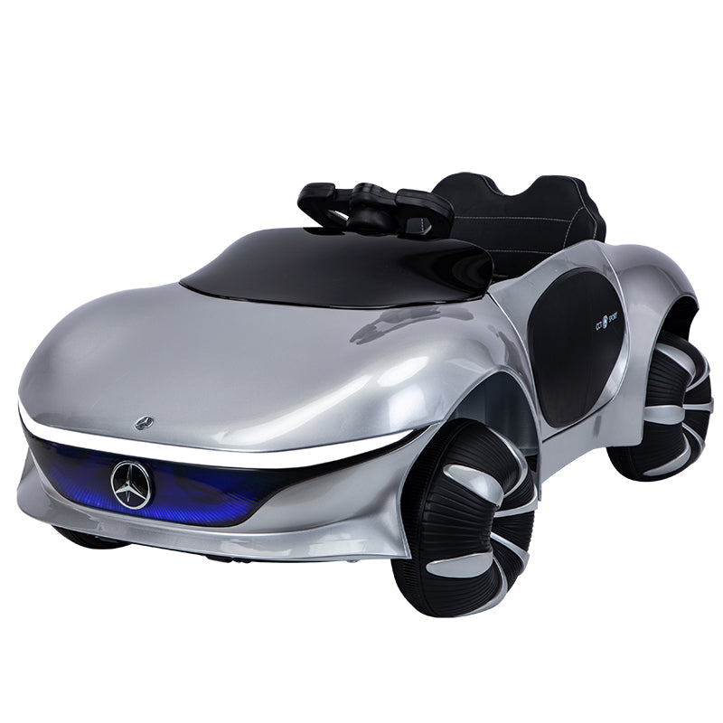 Buy Mercedes Benz 12v Battery Operated Car with Remote Silver | Yallatoys.com