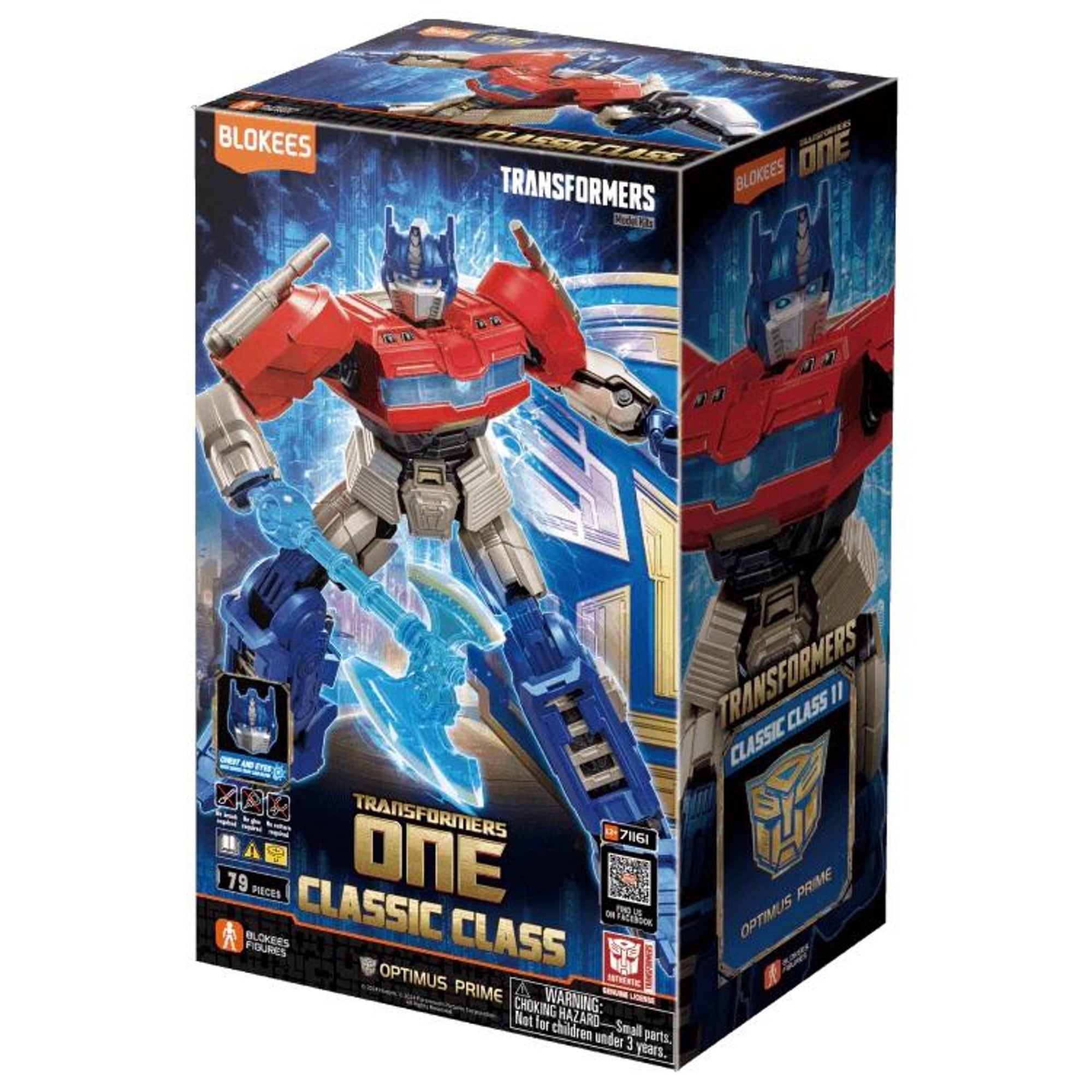 Blokees Transformers Classic Class 11 Optimus Prime Action Figure Blokees Yallatoys