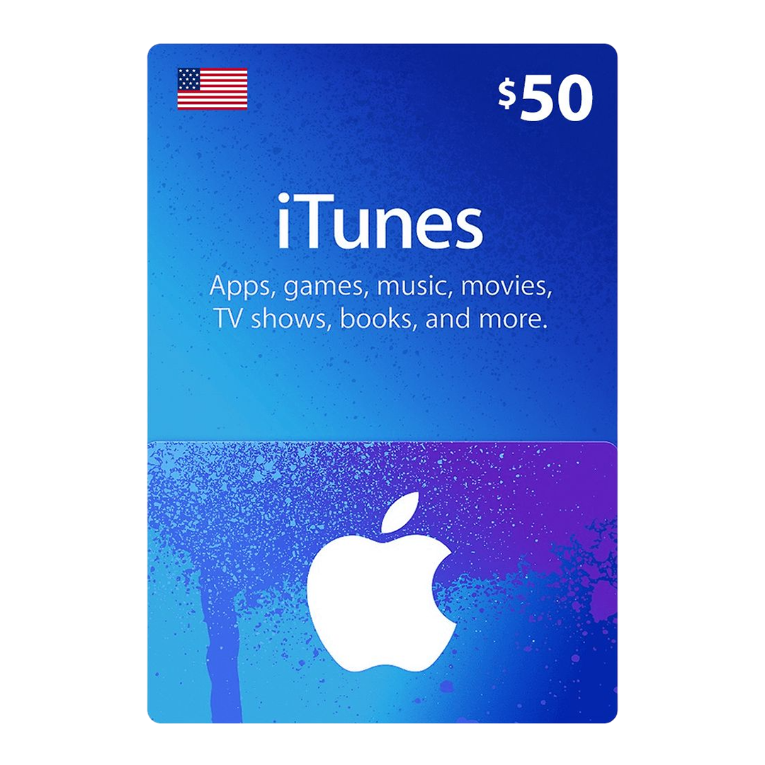 Buy Apple iTunes Gift Card USA Store 50$  | Yallatoys.com