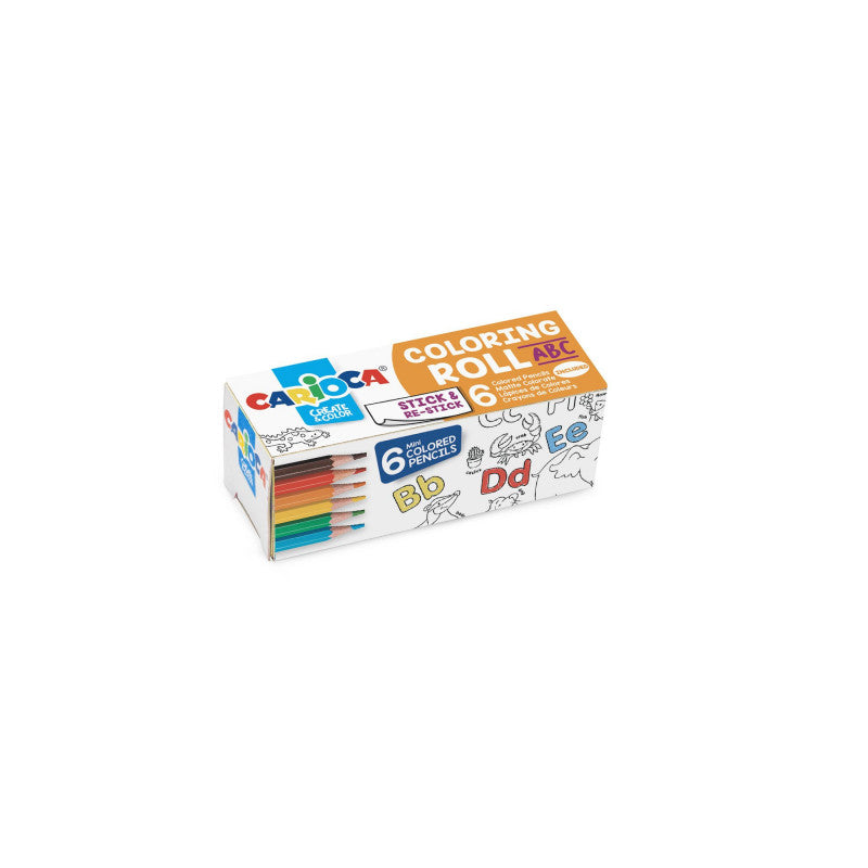ABC Theme Kids Educational Coloring Roll Set