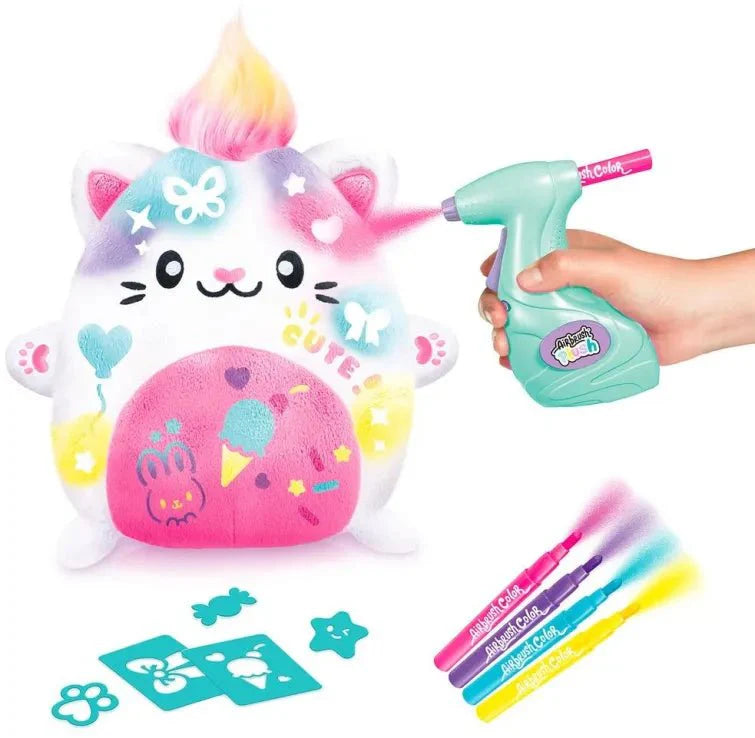 Airbrush Plush Kawaii Kitty