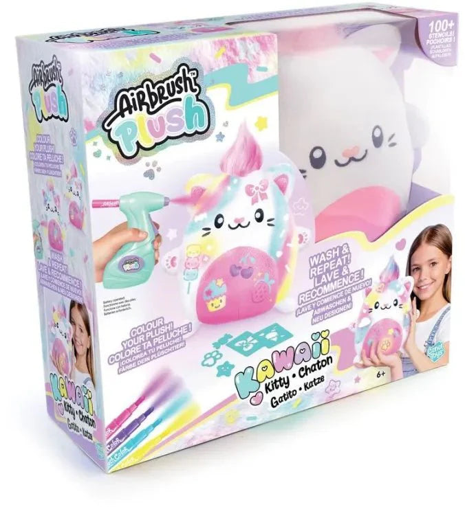 Airbrush Plush Kawaii Kitty