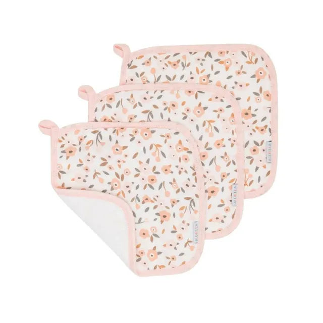 All4Ella - Wash Cloth 3 Pack - Floral Bouquet All4Ella Yallatoys