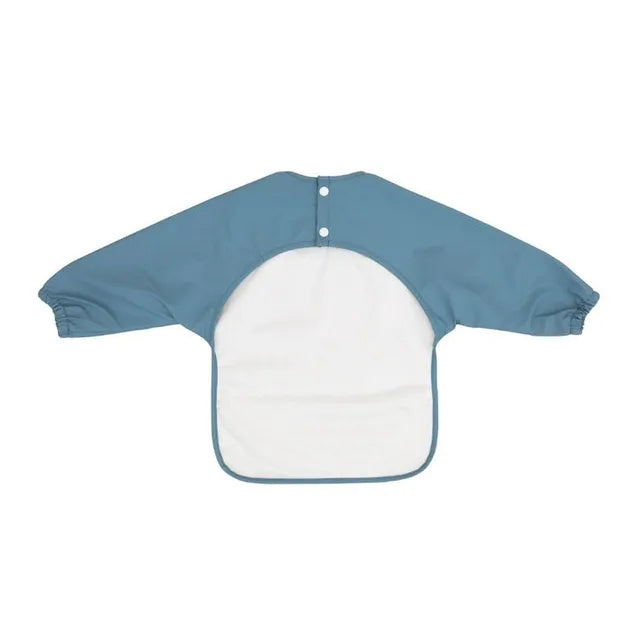 All4Ella - Recycled Long sleeve Bib - Two-tone Blue All4Ella Yallatoys
