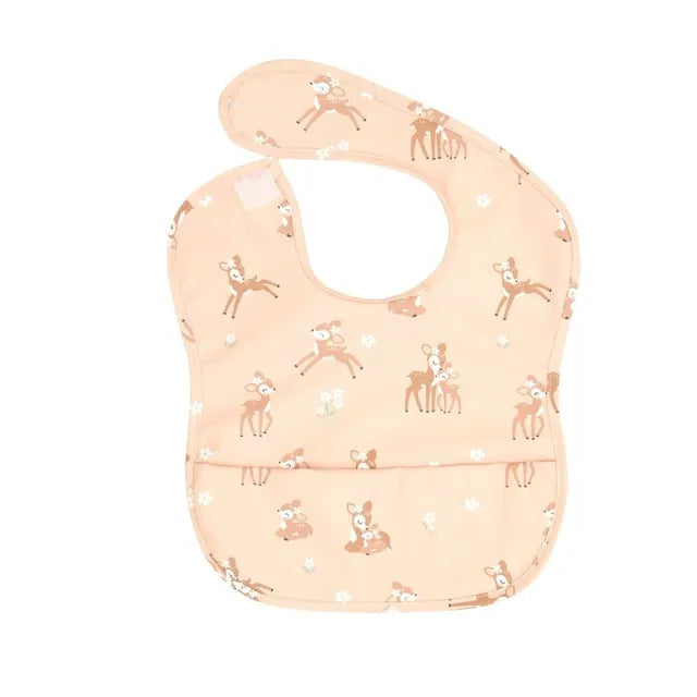 All4Ella - Recycled Pouch Bib - Fawn All4Ella Yallatoys